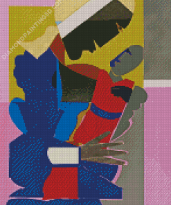 Romare Bearden Abstract Diamond Paintings