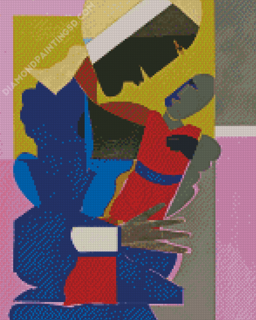 Romare Bearden Abstract Diamond Paintings