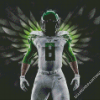 Aesthetic Oregon Football Player Diamond Paintings