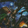 Alien Vs Predator Movie Diamond Paintings