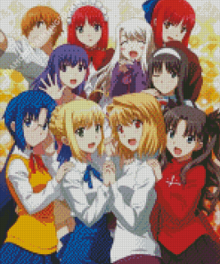 Anime Carnival Phantasm Characters Diamond Paintings