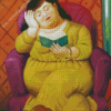 Big Woman Reading Diamond Paintings