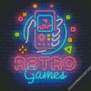 Colored Retro Gaming Diamond Paintings