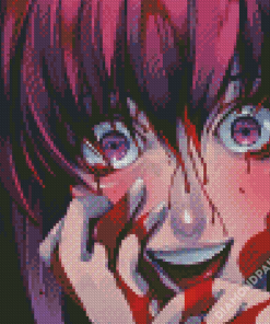 Doki Doki Literature Club Bloody Yuri Diamond Paintings