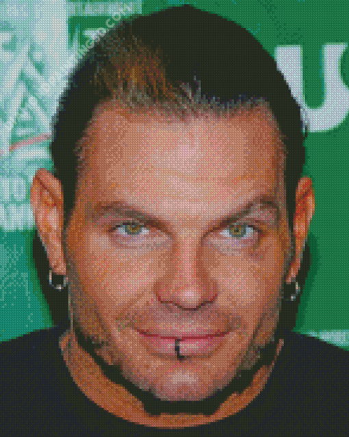 Jeff Hardy Face Diamond Paintings