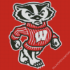 Logo Of Wisconsin Badgers Diamond Paintings