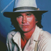 Michael Landon In Hat Diamond Paintings