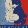 Monokuma Pop Art Diamond Paintings