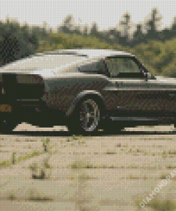 Mustang Eleanor Car Diamond Paintings