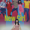 New Girl Poster Diamond Paintings