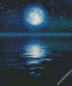 Ocean Stars And Moon Diamond Paintings