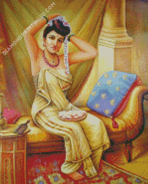 Rajasthani Girl Diamond Paintings