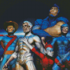 SilverHawks Scince Fiction Animation Diamond Paintings