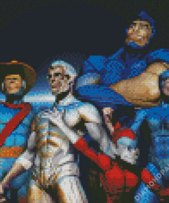 SilverHawks Scince Fiction Animation Diamond Paintings