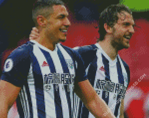 West Bromwich Albion Footballers Diamond Paintings