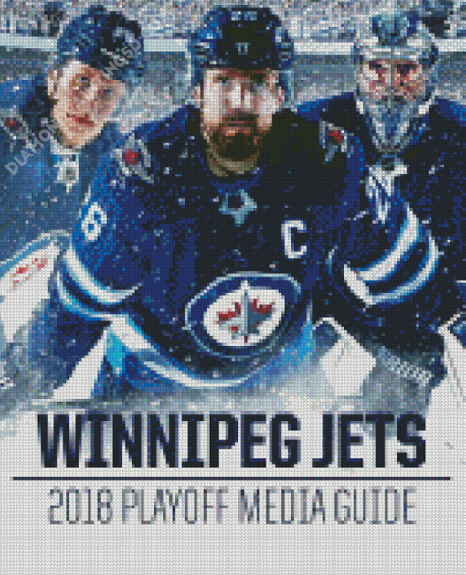 Winnipeg Jets Players Poster Diamond Paintings