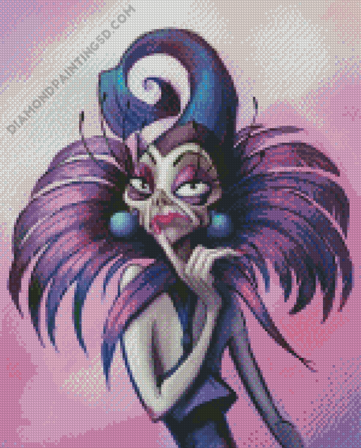 Yzma Evil Character Diamond Paintings