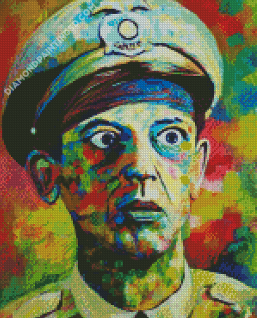 Colorful Barney Fife Diamond Paintings