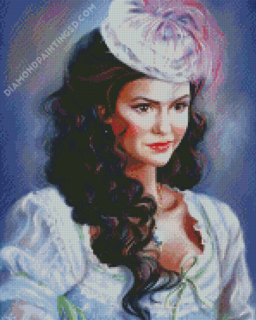 Cute Katherine Pierce Art Diamond Paintings