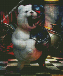 Scary Monokuma Art Diamond Paintings