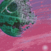 Star Wars Death Star Diamond Paintings