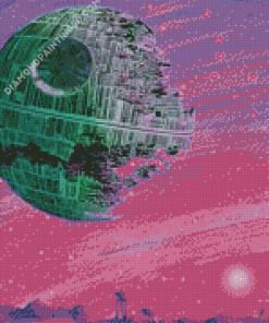 Star Wars Death Star Diamond Paintings