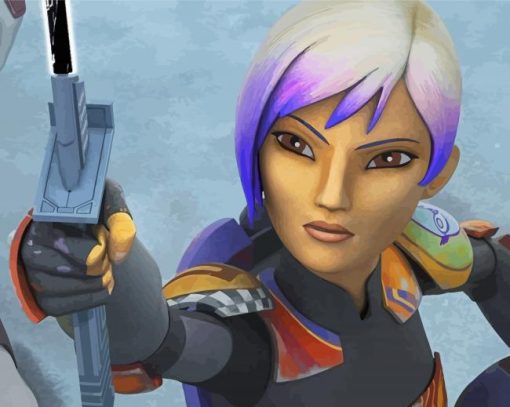 Sabine Wren Character Diamond Paintings