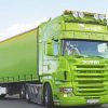 Scania Green Truck Diamond Paintings