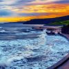 Scarborough Beach At Sunset Diamond Paintings