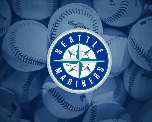 Seattle Mariners Baseball Team Logo Diamond Paintings