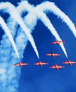 Snowbirds Show Diamond Paintings