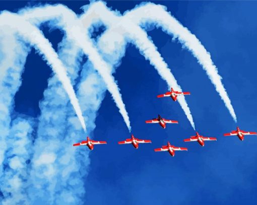 Snowbirds Show Diamond Paintings