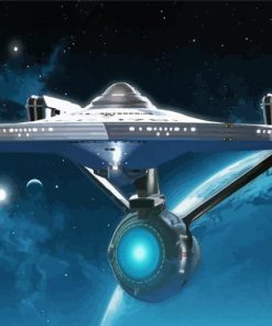 Star Trek USS Starship Entreprise Diamond Paintings