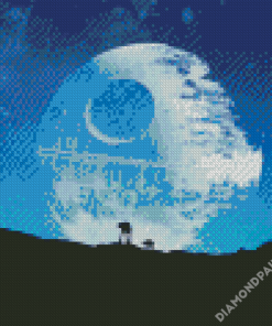 Star Wars Concept Death Star Diamond Paintings