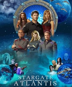 Stargate Atlantis Serie Poster Diamond Paintings