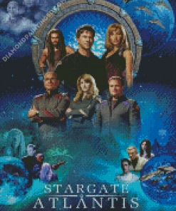 Stargate Atlantis Serie Poster Diamond Paintings