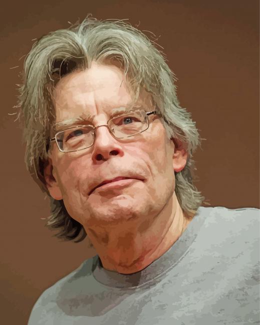 Stephen King American Author Diamond Paintings