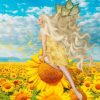 Sunflower Angel Diamond Paintings