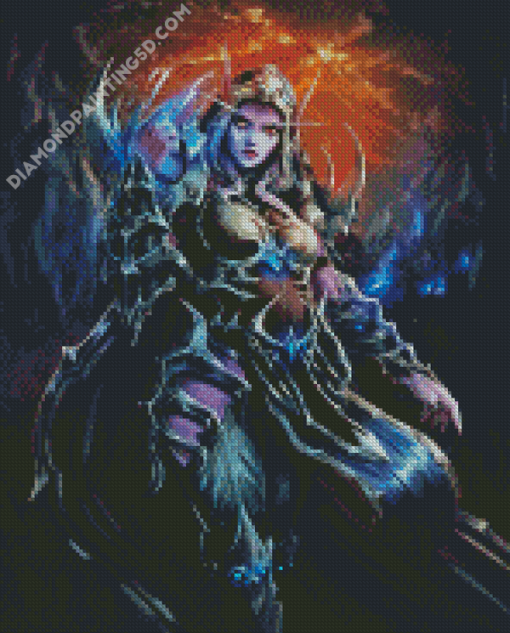 Sylvanas Windrunner Diamond Paintings