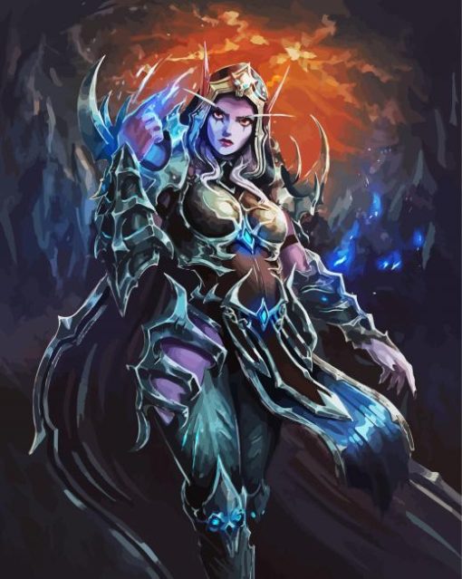 Sylvanas Windrunner Diamond Paintings