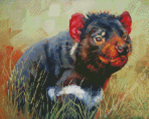 Tasmanian Devil Art Diamond Paintings