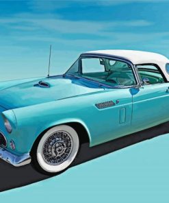 Tbird Car Diamond Paintings