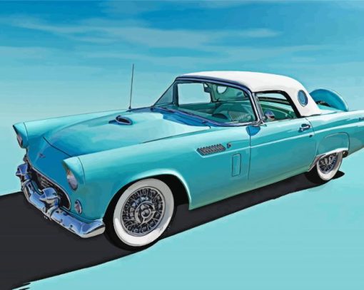 Tbird Car Diamond Paintings