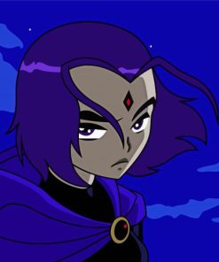 Teen Titans Raven Demon Diamond Paintings