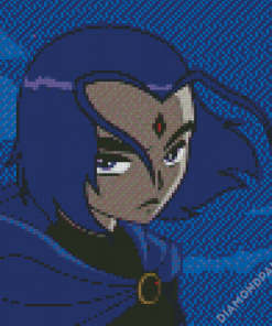 Teen Titans Raven Demon Diamond Paintings