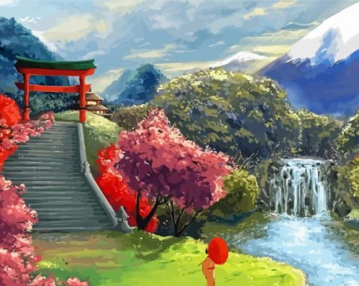 The Asian Landscape Diamond Paintings