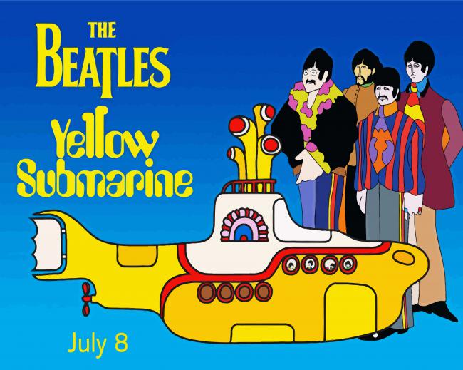 The Beatles Yellow Submarine Diamond Paintings