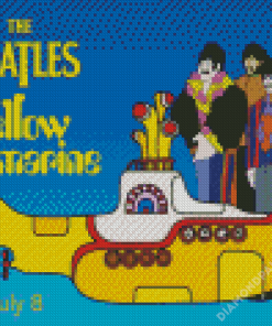 The Beatles Yellow Submarine Diamond Paintings