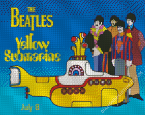 The Beatles Yellow Submarine Diamond Paintings