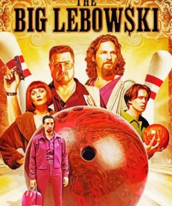 The Big Lebowski Movie Poster Diamond Paintings